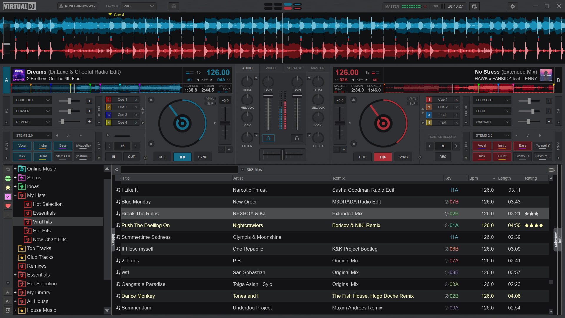 VirtualDJ product interface illustration